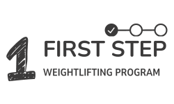 FIRST STEP IN WEIGHTLIFTING (Logo) (500×300 px)11